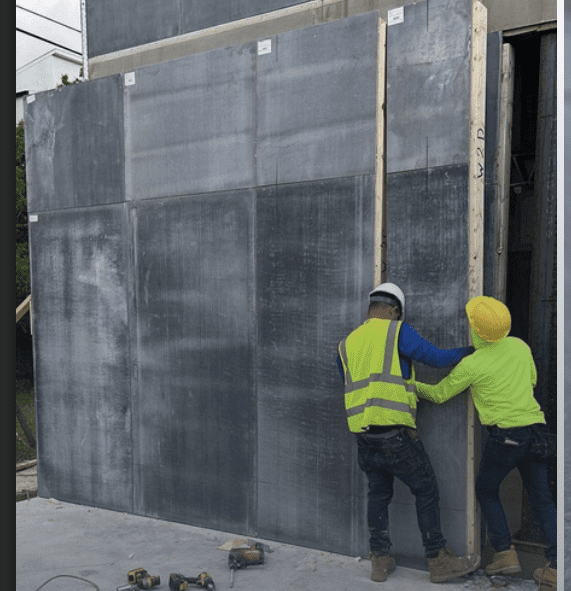 ZS2 Tech Panels being installed